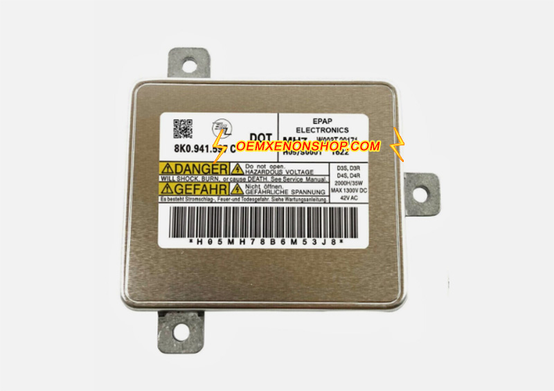 2010-2020 Seat Alhambra Mk2 OEM Bi-Xenon HeadLight Dipped Beam Control Unit Module W003T18471 , 8K0941597E , 8K0941597C , W003T20171 , 8K0941597B , W3T16372,W3T11472,W003T22071,W003T20171,BAM92-143700 , 1307329315,1307329320,1307329323,1307329269