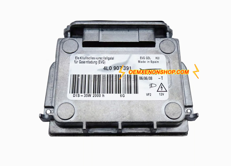2008-2013 Seat Exeo ST OEM HID Bi-Xenon HeadLight Control Unit ECU Module 4L0907391 , 89034934 , 63117180050 , 63126938561 , 89076976 , 30784923 , 8301B395 , 6235488 , 7701208945 , 6224L8 , 15849727 , 93186542 ,68051669AA , 30784923