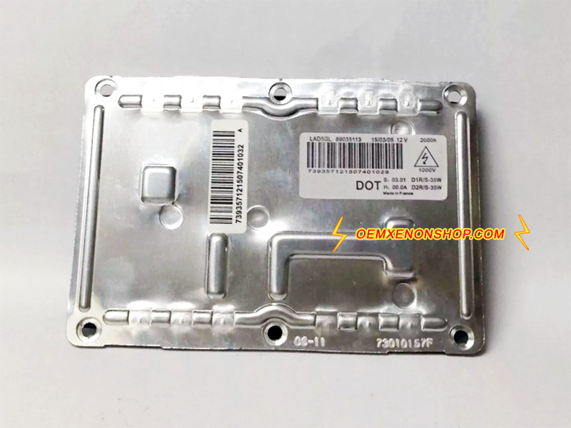 2002-2008 Seat Ibiza Gen3 Original HID Xenon HeadLight Low Beam Control Unit 4Pin Ballast 3D0907391B , 89030471 , 89028090 , LAD5G , 89035113 , 7301015F , 89035114 , 7701207586,7701207587 , 8E0907391A , 89024736, 6224F9 , 6237219 , 30674786 , 30727205 , 73010157D