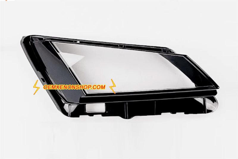 2017-2020 Skoda Kodiaq Mk1 Fog Lamp Assembly Lens Cover Plastic Lenses Glasses Protector Replacement 