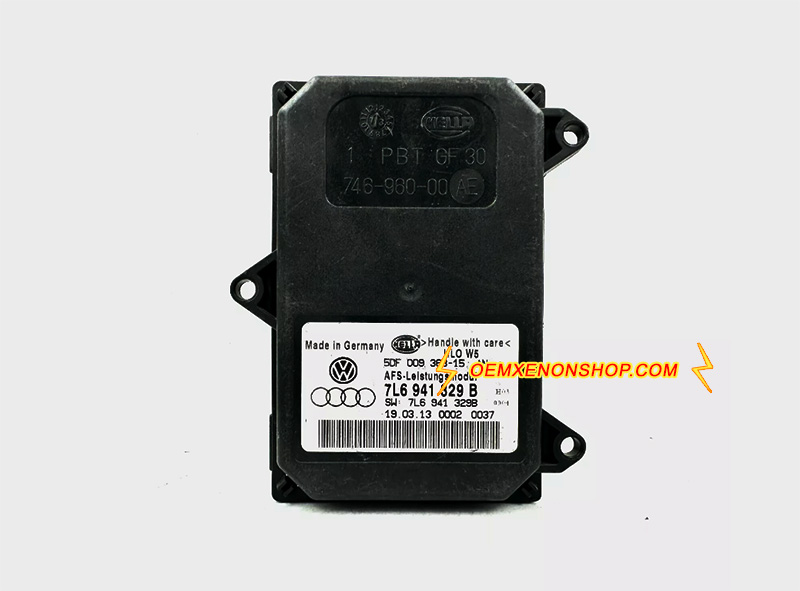 2008-2012 Skoda Superb B6 OEM HID Bi-Xenon HeadLight AFS Cornering light Leistungsmodul Control Unit Module 7L6941329B , 5DF009368-15 AN 