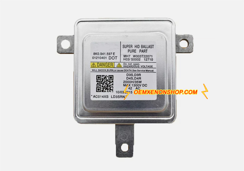 2012-2015 Skoda Superb B6 3T Mk2 Facelift Original HID Bi-Xenon HeadLight Ballast Control Unit Module 8K0941597E , 8K0941597B , 8K0941597C , W3T21071,W3T16372,W3T11472,W003T22071,W003T20171,BAM92-143700 , 