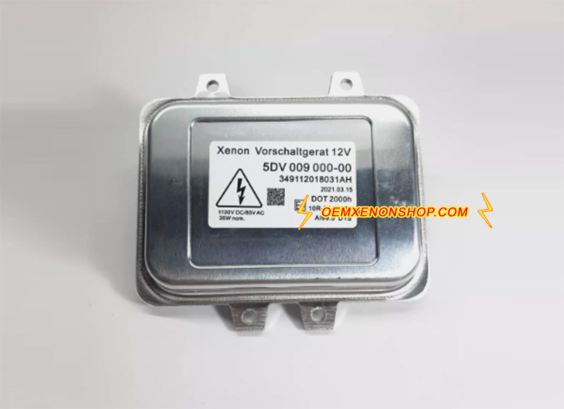 2008-2012 Skoda Superb B6 Original HID Bi-Xenon HeadLight Ballast Control Unit Module 5DV009000-00 , 5M0907391 , 15782392 , 63117248050, 1232335