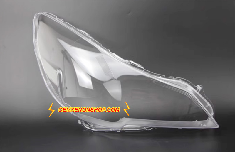 2010-2014 Subaru Legacy Liberty Mk5 JDM Headlight Lens Cover Plastic Lenses Glasses Protector Replacement 84001-AJ162 , 84001-AJ172 , Koito 100-20061