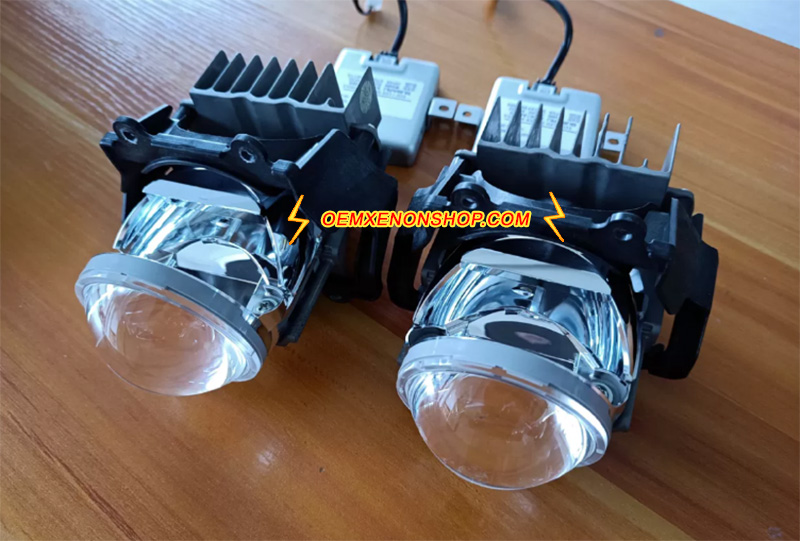 2018-2019 Subaru Outback Mk5 Refresh Headlight LHD RHD Original OEM LED Projector Lens Reflector Bowls PNP Plug And Play Replace