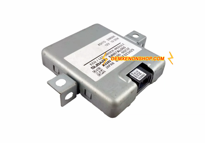 2018-2019 Subaru Outback Mk5 Facelift BS JDM OEM Full LED Headlamp Control Unit ECU LED Driver Module , 84967AL060 , Koito 35500-60232