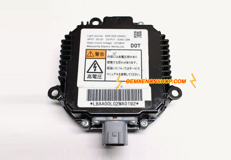 2005-2015 Suzuki Carry Every Mk5 OEM Xenon Headlight Low Beam D2S Ballast Control Unit Module LBAA , NZMNS111LANA , NZMNS111LBNA , 33129-STX-A02, 33129-STX-A01, 33129-SJK-003 , 28474-89904 , NZMNS111LANH, NZMNS111LANG , 28474-8991A , LENA00L