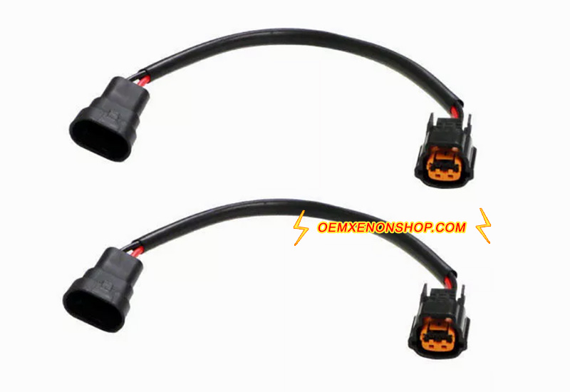 2005-2015 Suzuki Carry Every Mk5 Headlight Xenon HID D2S D2R Ballast 12V Input Harness Cable Wires