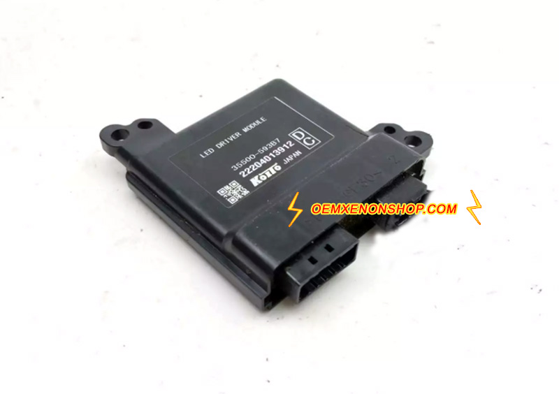 Suzuki GSX-8R , GSX800R , GSX800R , GSXR800 GSX-1000 GT OEM LED Headlight Relay LED Module Control Unit 35500-593B7