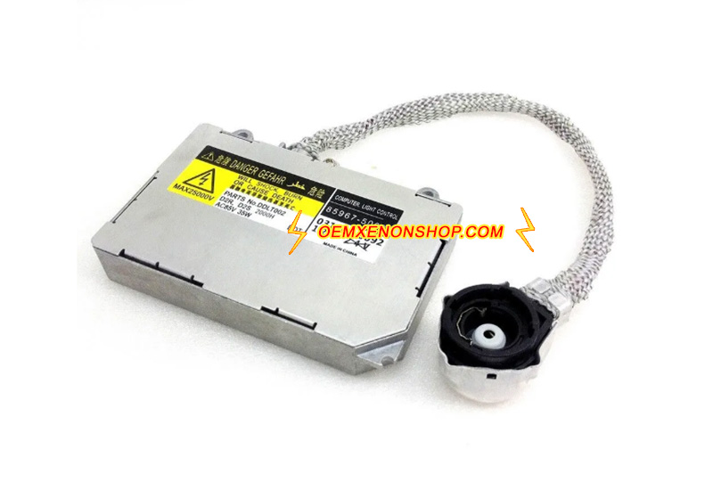 2001-2006 Toyota Celsior XF30 JDM HID Xenon Headlamp Low Beam Ballast Control Unit Controller Module 81107-2D020, 81107-48180, 85967-0E020, DDLT002, KDLT002 , GX-KD2,85967-05010,85967-28010,85967-30050 , 81107-48190 , 81107-48180 , 81107-48210 , 81107-51050 , 81107-53040 , 85967-08010, 85967-51020 , 85967-50020 , 85967-30040 , 85967-07010 , 031100-0170, YWC500060, GS1G-51-0H3, 997.631.28301, 997.631.1830 , 81107-24100 , 85967-33010 , 04002-85948 , 85967-53020 , 39000-16488, 85967-51010, 2C54-13C170-AA , 99763118300 , 81107-33460