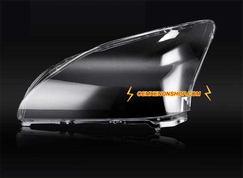 2003-2008 Toyota Harrier RX330 RX350 RX400 Mk2 Halogen Xenon Headlight Lens Cover Plastic Lenses Glasses Protector Replacement 81110-48190