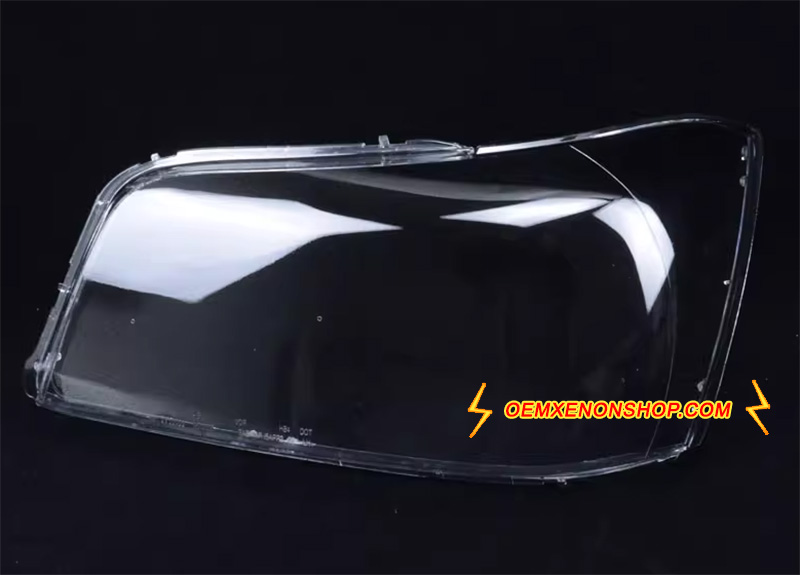 2001-2007 Toyota Highlander XU20 Mk1 Headlight Lens Cover Plastic Lenses Glasses Protector Replacement Koito 48-59, 8118548290 , ACU20 MCU20 MHU28