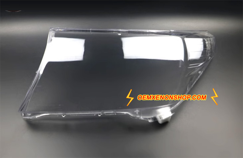 2008-2012 Toyota Land Cruiser Cygnus J200 LC200 Headlight Lens Cover Plastic Lenses Glasses Protector Replacement