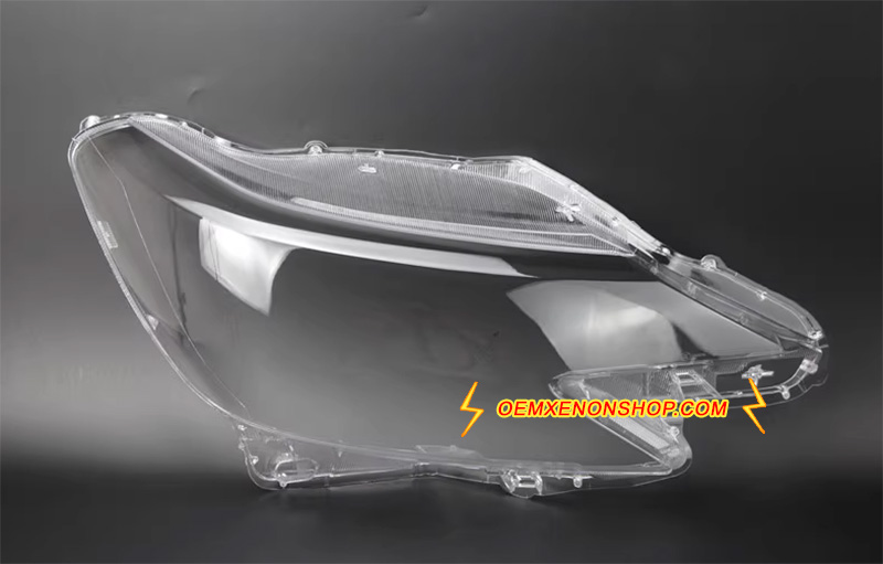 2013 -2017 Toyota Mark X X130 Mk2 Facelift Headlight Lens Cover Plastic Lenses Glasses Protector Replacement 8114522B70 