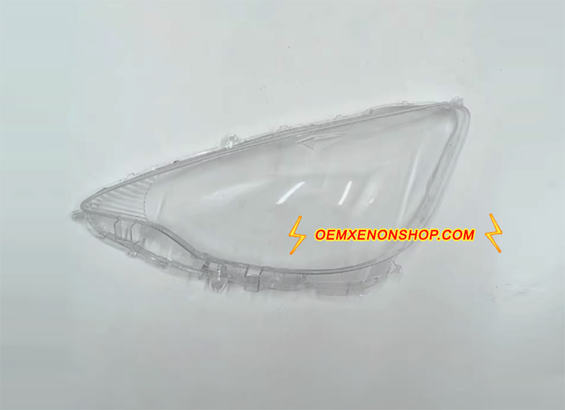 2011-2022 Toyota Prius C Aque LED Projector Headlight Lens Cover Plastic Lenses Glasses Protector Replacement Koito 52-244 , 81150-52E80 , 81110-52K70 , 8115052E81 , 8115052K70 , 81110-52E61 , Koito 52-247 , Koito 52-312 , 81105-52M30 