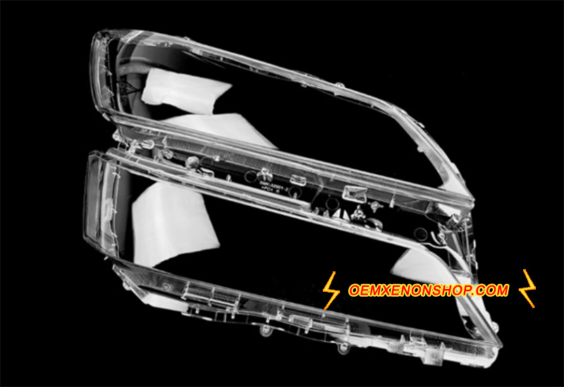 2015-2018 Toyota Vellfire Mk3 OEM Full LED Golden Eyes Headlight Lens Cover Plastic Lenses Glasses Protector Replacement