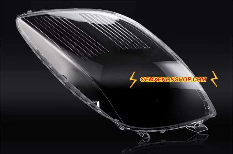 2009-2010 Toyota Yaris Vitz XP90 Facelift Headlight Lens Cover Plastic Lenses Glasses Protector Replacement 811052A10 , 8114552A00 , 8115052891 , 8115052580 , Koito 52-139 , 8111052590 , 8111052570 , 8115052580