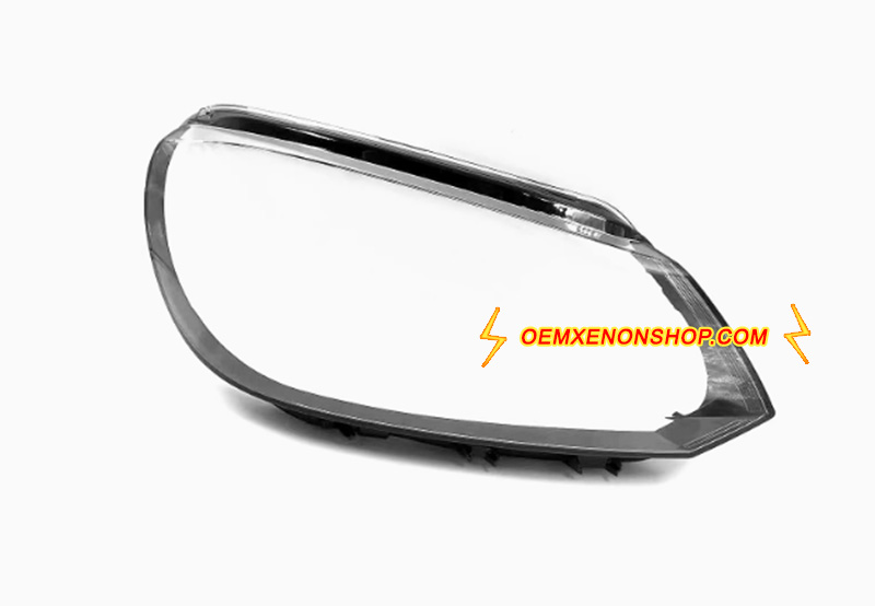 2012-2016 Volkswagen VW EOS Headlight Lens Cover Foggy Yellow Plastic Lenses Glasses Replacement 1Q0.941.751 C , 1Q0941752C