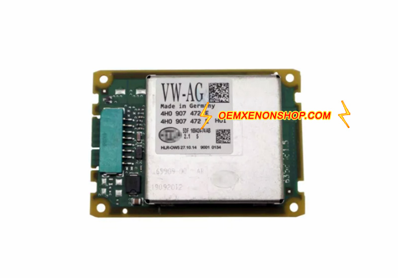 2012-2016 Volkswagen VW EOS Genuine Xenon Headlight LED DRL Control Power Signal Turn Cornering Module Driver Light 4H0907472E , 4H0907472 , 4H0907472F , VW-AG , 5DF169424-74 AB , 5DF177310-20 AA , 5DF169424-73 AA , 5DF 169 424-781