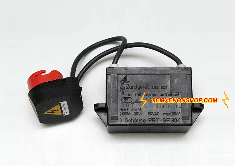 2000-2005 VW Golf Mk4 GTI R32 Refresh Original Xenon Headlight D2S Igniter Bulb Scoket 1307329059 , 1307329065 , 1307329067 , 1307329080 , 63127176068 , 63126907504 , 1307329062 , 1307329083