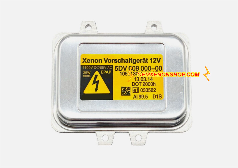 2006-2009 Volkswagen Golf Rabbit MK5 OEM HID Bi-Xenon Hella HeadLight Control Unit D1S Ballast Module 5dv009000-00 , 5M0-907-391 