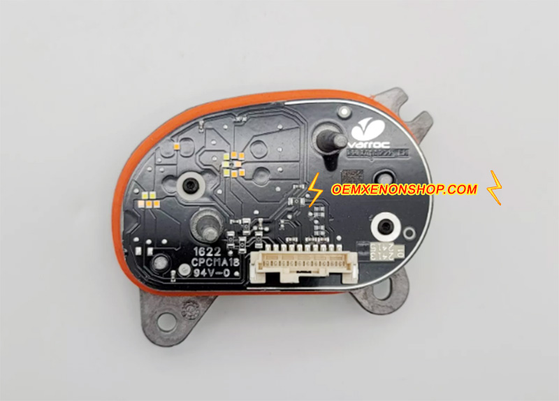 2019-2025 Volkswagen VW ID4 ID5 Genuine LED Headlight LED DRL Control Power Signal Turn Cornering Module Driver Light PHB01997-F , 10A998479 , 0621CPCMA18 , 00214204-06 LH , 00214203- RH