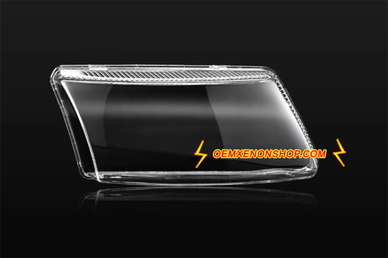 1997-2001 VW Passat B5 Headlight Lens Cover Foggy Yellow Plastic Lenses Glasses Replacement 3B0941017H , 3B0941017J 