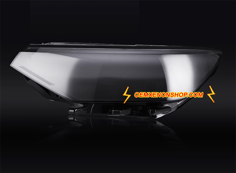 2020-2023 Volkswagen VW Passat B8.5 Headlight Lens Cover Foggy Yellow Plastic Lenses Glasses Replacement 561-941-081-A , 3G1941081P , 3G1941114D , 90175145 , 3G1 941 114J , 3G1941036Q , 3G1941035Q