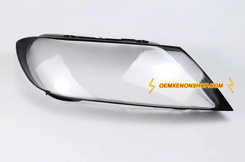 2011-2016 VW Phaeton Mk2 GP3 GP4 Headlight Lens Cover Foggy Yellow Plastic Lenses Glasses Replacement 3D2941752A , 3D2941751A , 89503283