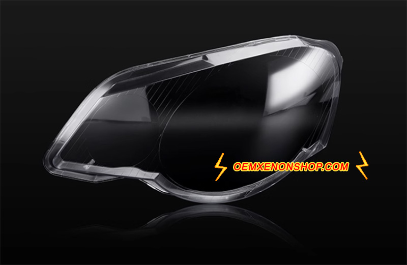 2006-2010 VW Polo Mk4 Refresh Headlight Lens Cover Foggy Yellow Plastic Lenses Glasses Replacement 6Q1941008AL , 6Q1941007AL , 6Q2941008J , 1LE 247 019-201 , 1EE 247 019-211 6Q2941007N , 1LE247019 , 6Q2 941 008 N
