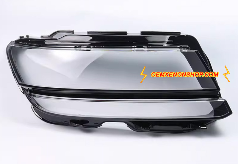 2017-2021 Volkswagen VW Tiguan Mk2 Dual Projector LED Headlight Lens Cover Foggy Yellow Plastic Lenses Glasses Replacement 5NL941005 , 5NL941114A , 5NL941082A , 0 302 573 211 00 , 5NL941029 , 5NL941081A , 5NL941006 , 5NL941114A 