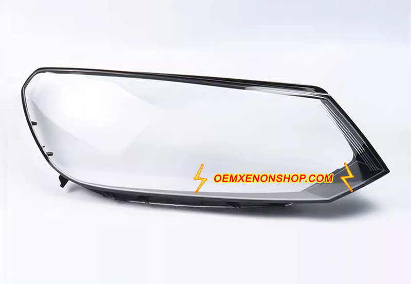 2011-2014 VW Touareg Mk2 7P Headlight Lens Cover Foggy Yellow Plastic Lenses Glasses Replacement 7P0941752 , 1EL01193716 , 7P0941753 , 1EL01193745 , 7P1941751 , 7P1941005A , 1ZS 010 328-10