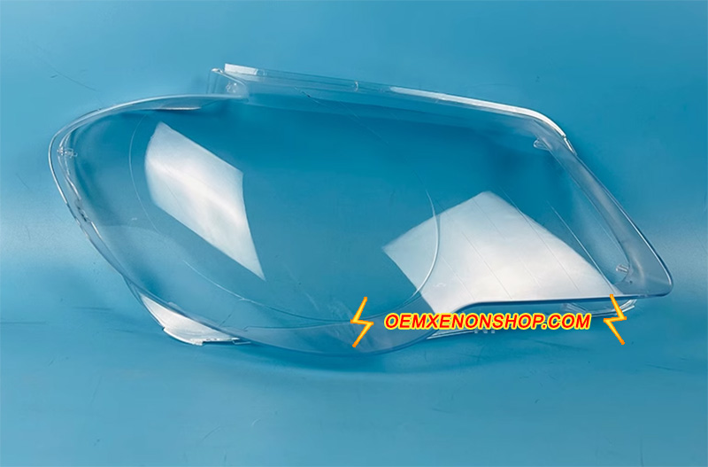 2006-2010 Volkswagen VW Touran Mk1 Facelift Headlight Lens Cover Foggy Yellow Plastic Lenses Glasses Replacement 1T2941005B , 1T2941006B , 1T2941754A , 1T2941006C , 0301233682, 1T2941752, 0307022694