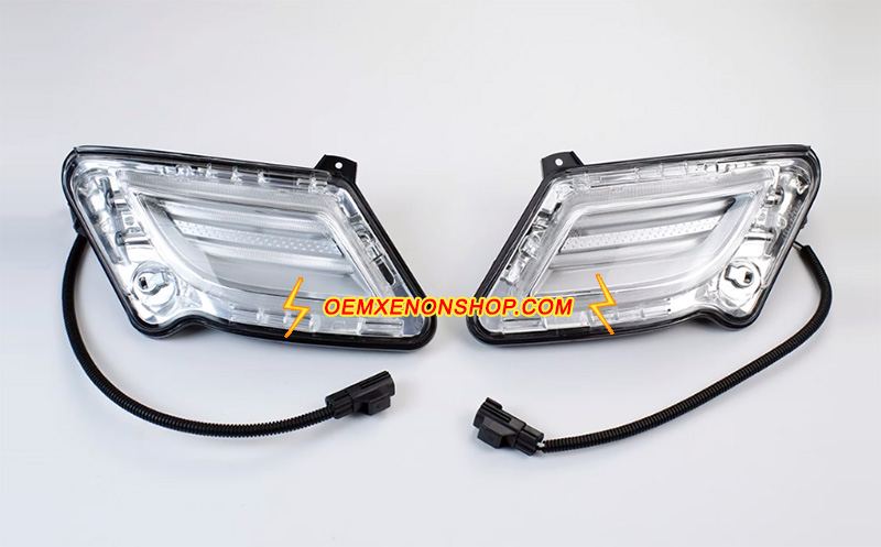 2010-2013 Volvo S60 Headlight Daytime Running Light DRL Lamp Assembly