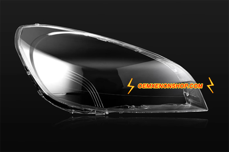 2010-2013 Volvo S60 Mk2 Headlight Lens Cover Foggy Yellow Plastic Lenses Glasses Replacement 31383070 , 30796253 , 31299998 , 31325254 , 31383072 , 31395470 , 31299999 , 89905474
