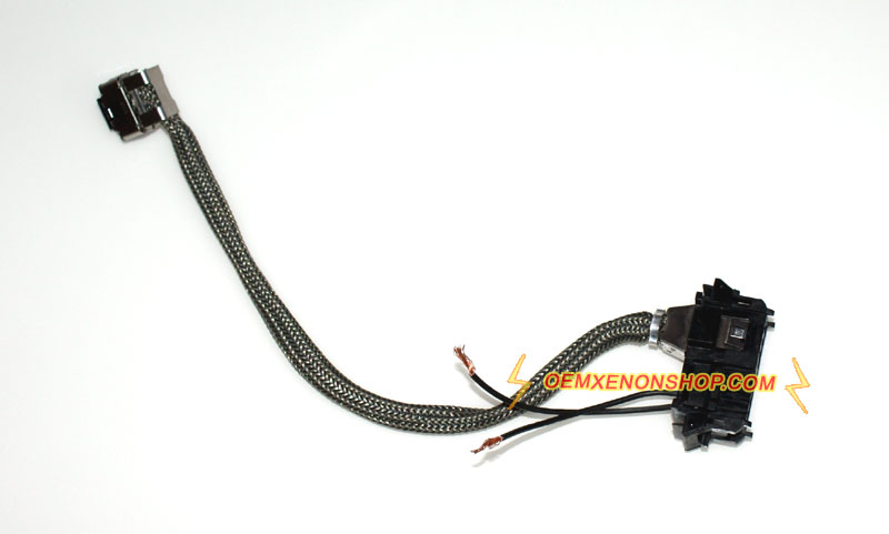 2013-2014 Volvo XC60 OEM Headlight HID Xenon Ballast Control Unit To D3S Igniter Bulb Cable Wires Box