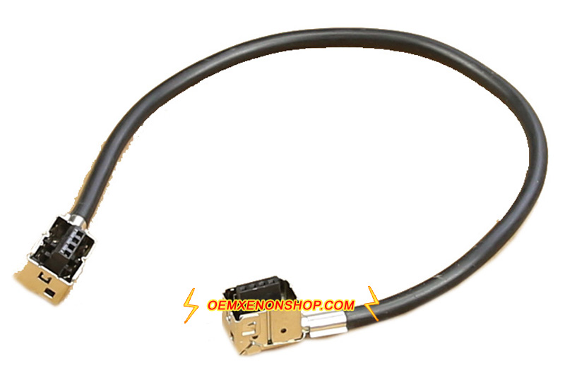 Mitsubishi D3S D3R HID Xenon Ballast Inverter Control Unit Output Wires Harness Cable Plug