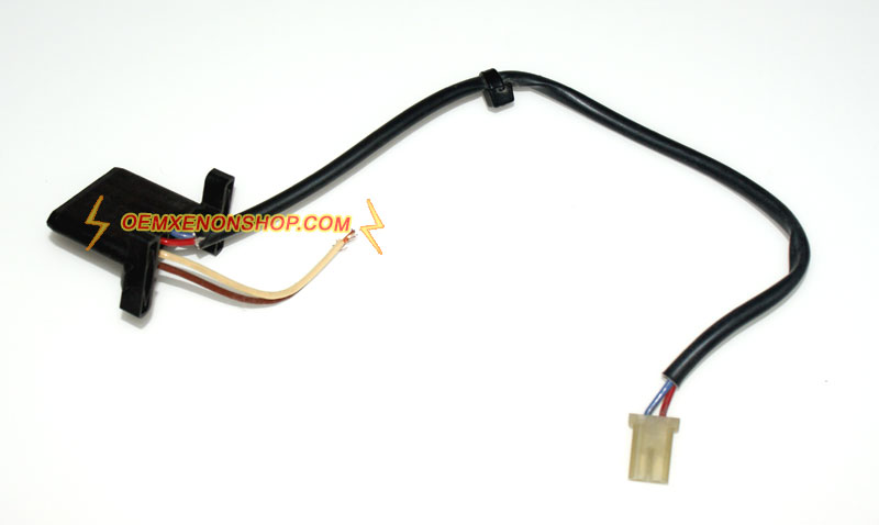 1996-2002 Mercedes-Benz W140 S-Class OEM Headlight HID Xenon Ballast Control Unit To D2S Igniter Bulb Cable Wires Box