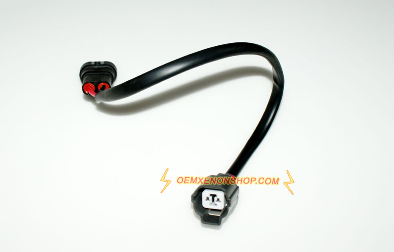Mitsubishi D2S D2R HID Xenon Ballast Inverter 12V Wires Harness Cable 9005 9006 HB3 HB4 Plug