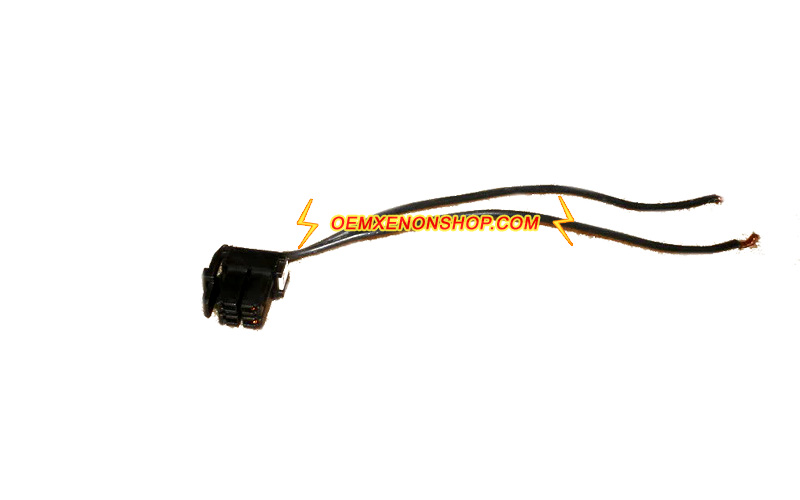 Peugeot 607 Headlight Xenon HID Ballast 12V Input Harness Cable Wires