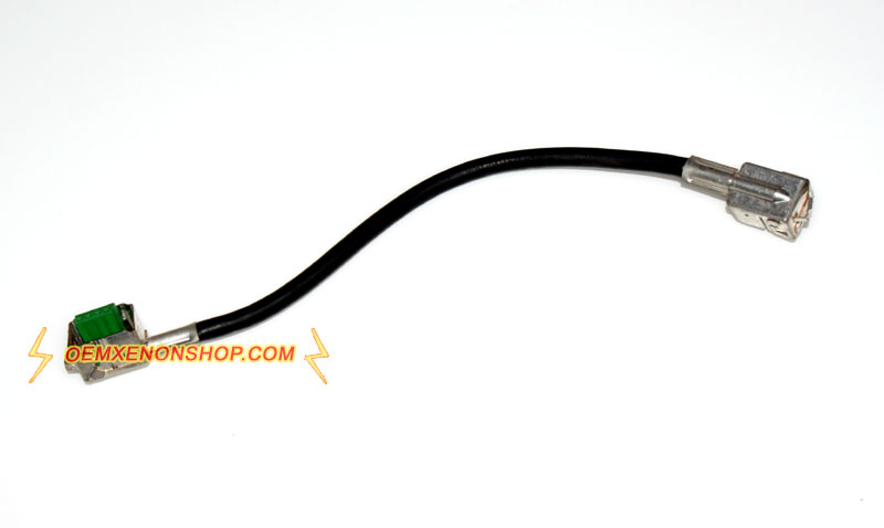 Porsche Cayman 981C OEM Xenon HID Ballast Control Unit To D3S Bulb Harness Cable Wires