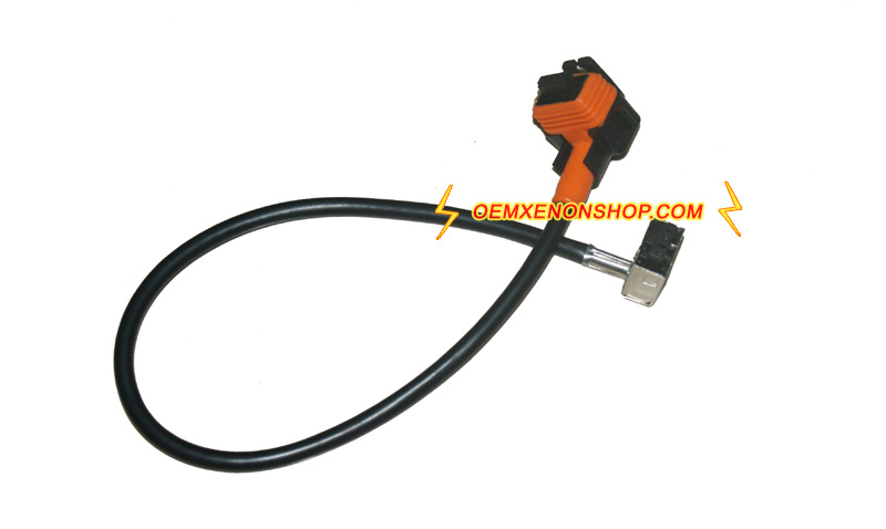 2012-2015 Tesla Model S Headlight Xenon HID Ballast Control Unit To D3S Bulb Harness Cable Wires