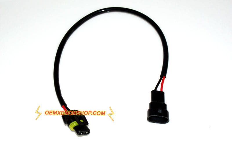 1997-2001 Volkswagen VW Passat B5 Headlight Xenon HID Ballast 12V Input Harness Cable Wires