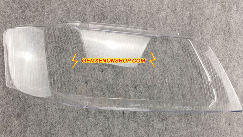 Audi A6 S6 C5 Replacement Headlight Lens Cover Plastic Lenses Glasses