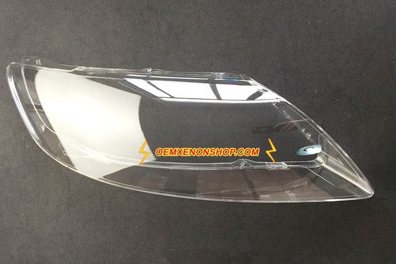 2010-2015 Audi Q7 Xenon Headlight Lens Cover Plastic Lenses Glasses Replacement