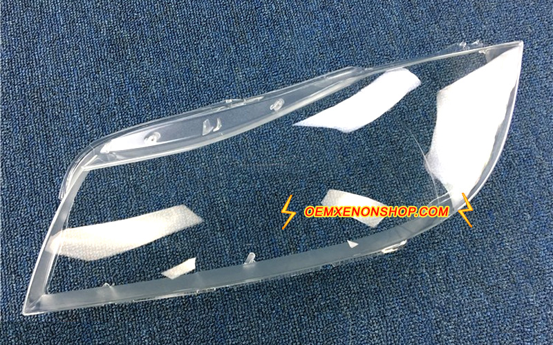 BMW 3Series E90 E91 Headlight Lens Cover Foggy Yellow Plastic Lenses Glasses Replacement