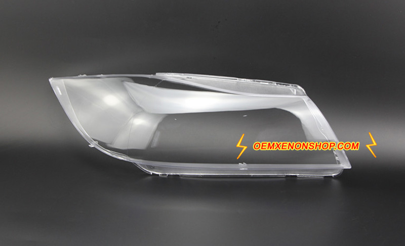 BMW 3Series E90 E91 Headlight Lens Cover Foggy Yellow Plastic Lenses Glasses Replacement