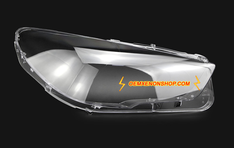 BMW 5Series F07 GT Headlight Lens Cover Cracked Foggy Yellow Plastic Lenses Glasses Replacement