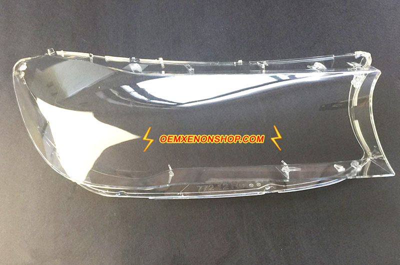 BMW 7 Series G11 G12 Full LED Laser Headlight Lens Cover Plastic Lenses Glasses Yellowish Scratched Lenses Crack Cracked Broken Fading Faded Fogging Foggy Haze Aging Replacement Repair