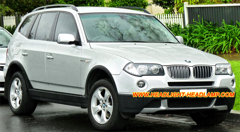 BMW X3 E83 Headlight Lens Cover Replacement
